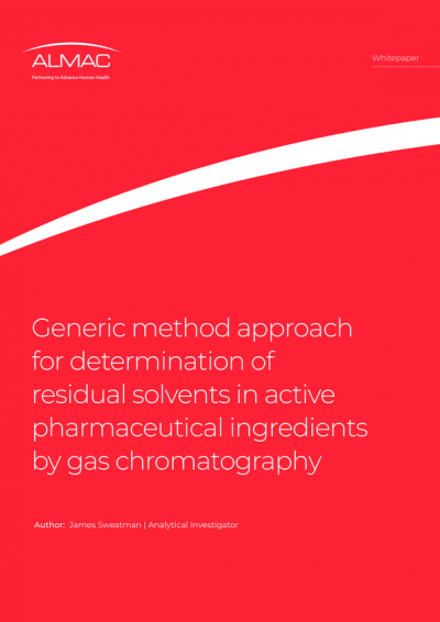 Generic method approach  for determination of  residual solvents in active  pharmaceutical ingredients by gas chromatography